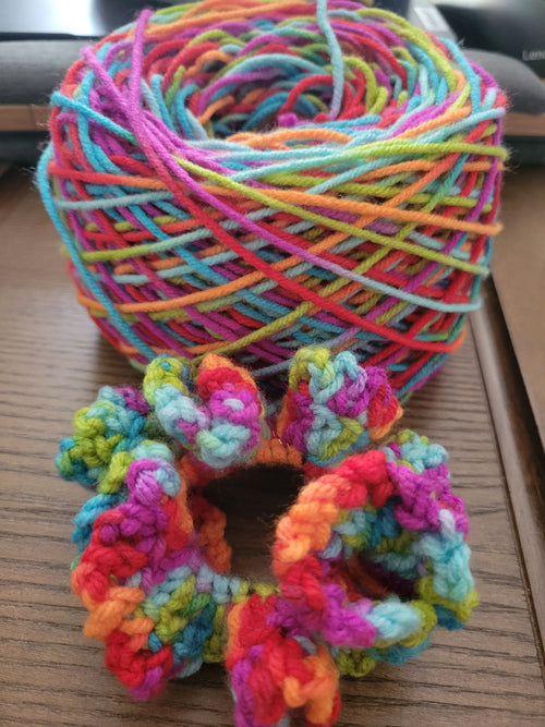 Multi Color Scrunchies